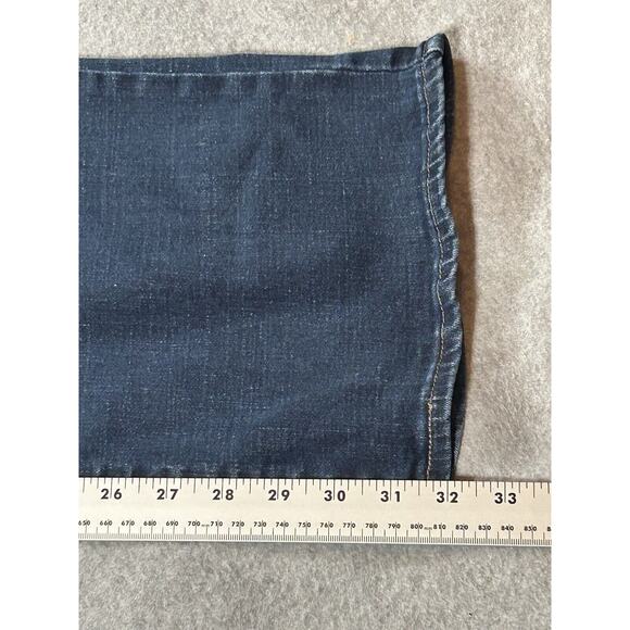 Levis 415 Jeans Womens 18W Waist34 M Classic Boot Cut Stretch Blue Denim - Picture 8 of 16